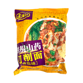 老遂记 铁棍山药刀削面番茄味 155.5g